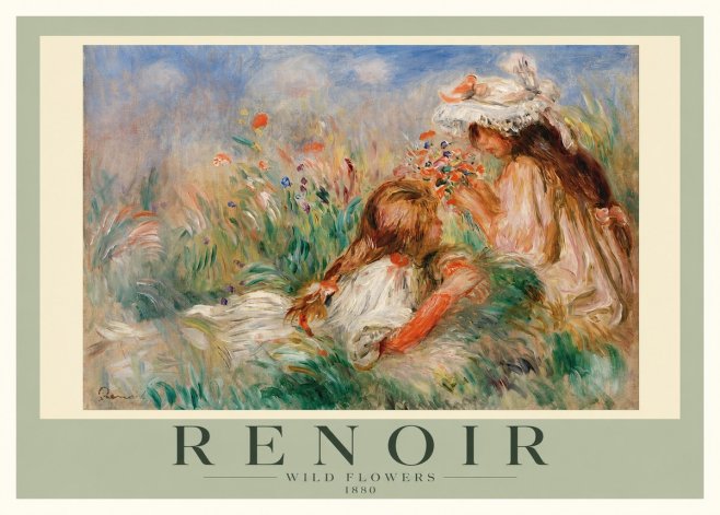 Renoir Wild Flowers No2 - Plakat
