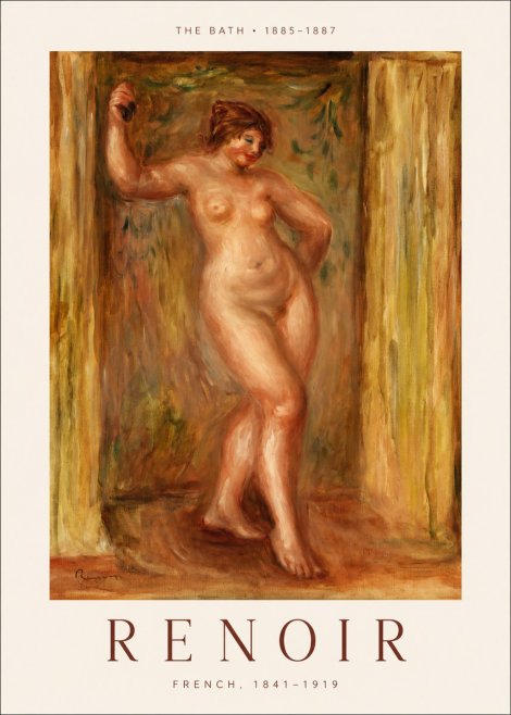 Renoir The Bath No1 - Plakat