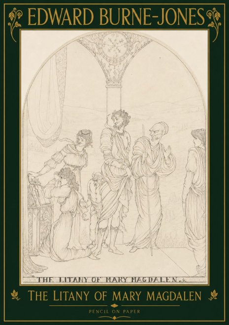 Edward Burne-Jones The Litany of Mary Magdalen No2 - Plakat