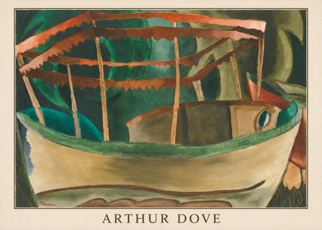 Arthur Dove Ferry Boat No4 - Plakat