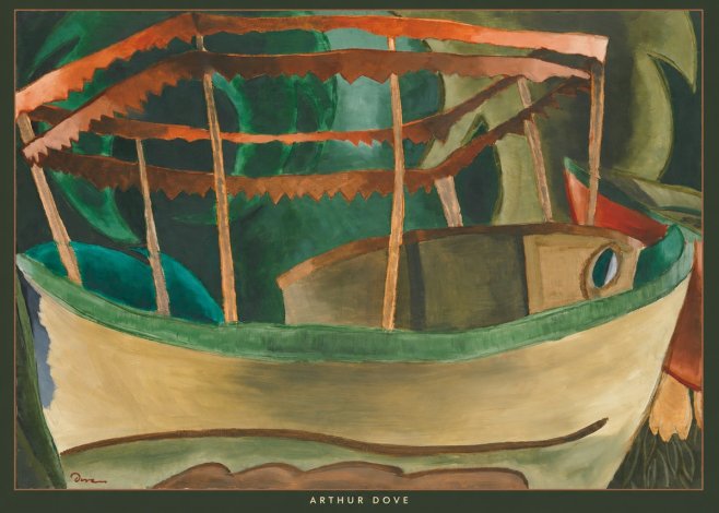 Arthur Dove Ferry Boat No6 - Plakat