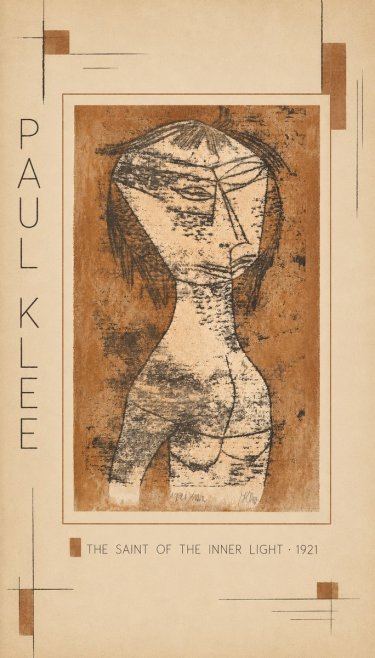 Paul Klee The Saint of the Inner Light No3 - Plakat
