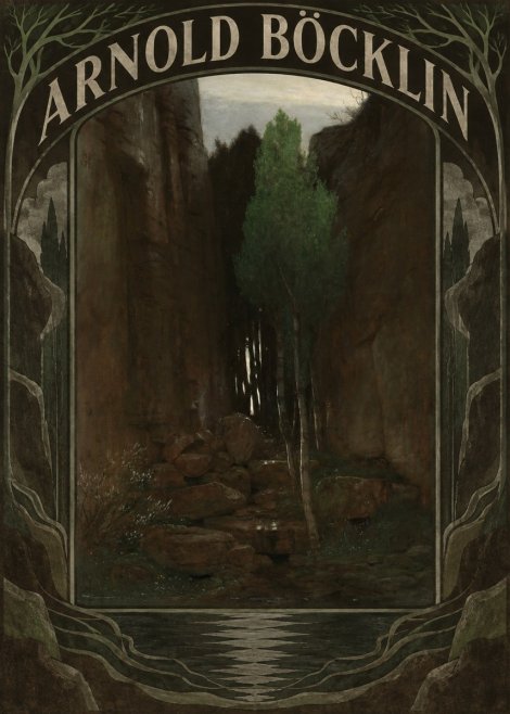 Arnold Böcklin Sacred Grove II No6 - Plakat