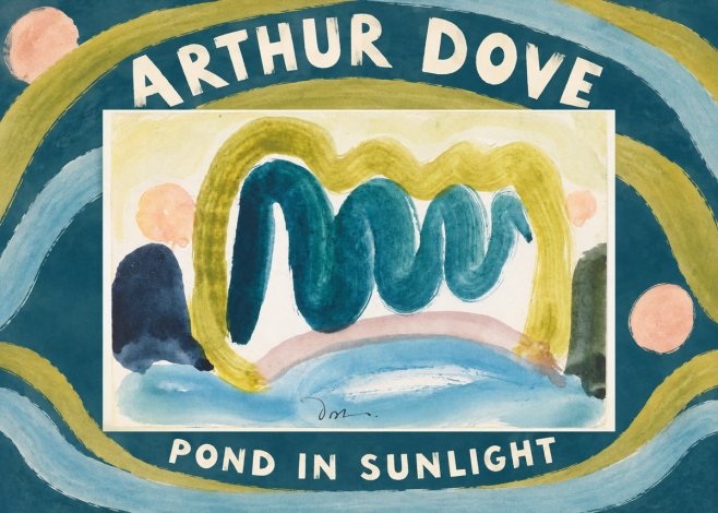 Arthur Dove Pond in Sunlight No5 - Plakat