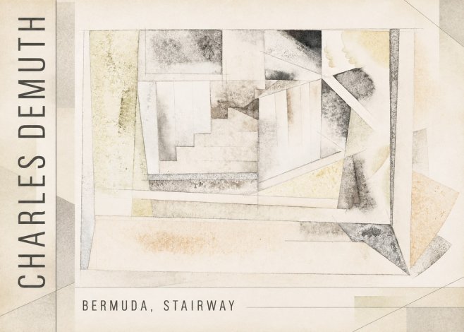 Charles Demuth Bermuda, Stairway No2 - Plakat