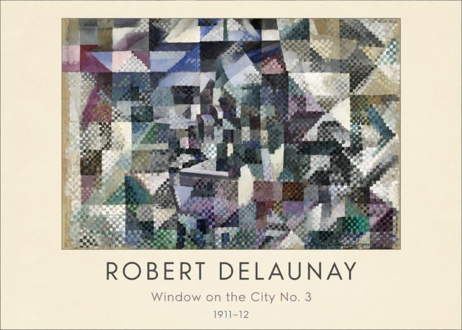 Robert Delaunay Window on the City No. 3 No4 - Plakat