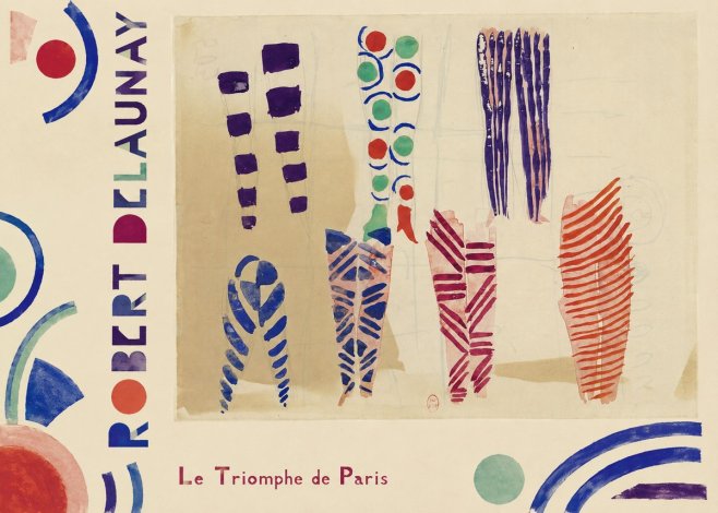 Robert Delaunay Le Triomphe De Paris IV No2 - Plakat