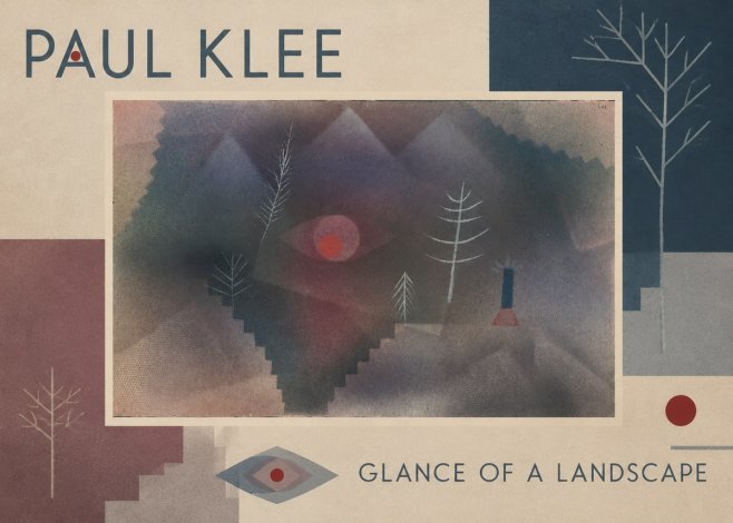 Paul Klee Glance of a Landscape No2 - Plakat