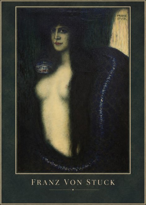 Franz von Stuck The Sin II No1 - Plakat
