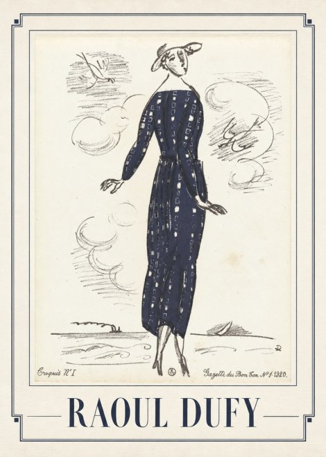 Raoul Dufy Croquis N°i No1 - Plakat