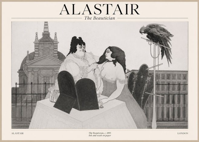 Alastair The Beautician No1 - Plakat