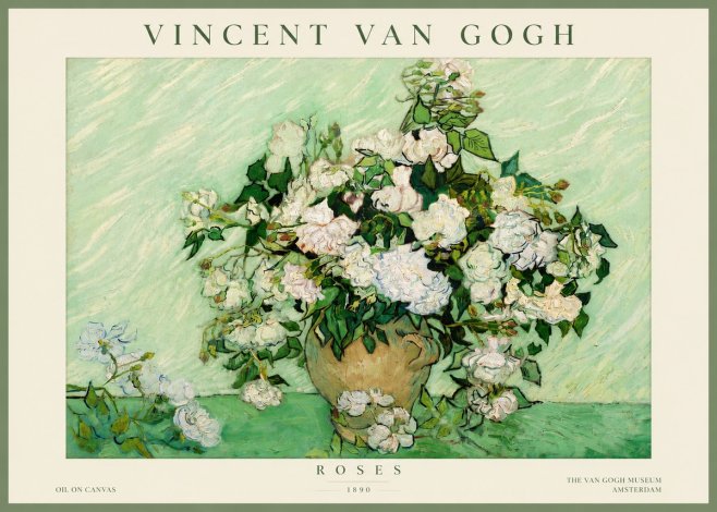 Van Gogh Roses II No4 - Plakat