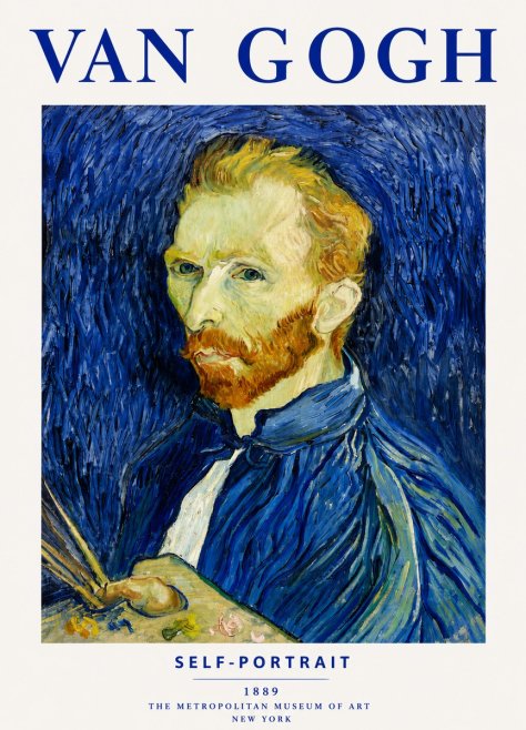 Van Gogh Self-portrait No4 - Plakat