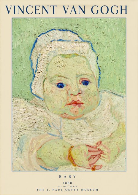 Van Gogh Baby No3 - Plakat