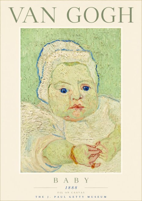 Van Gogh Baby No4 - Plakat