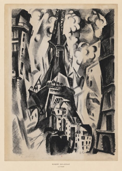 Robert Delaunay La Tour No6 - Plakat