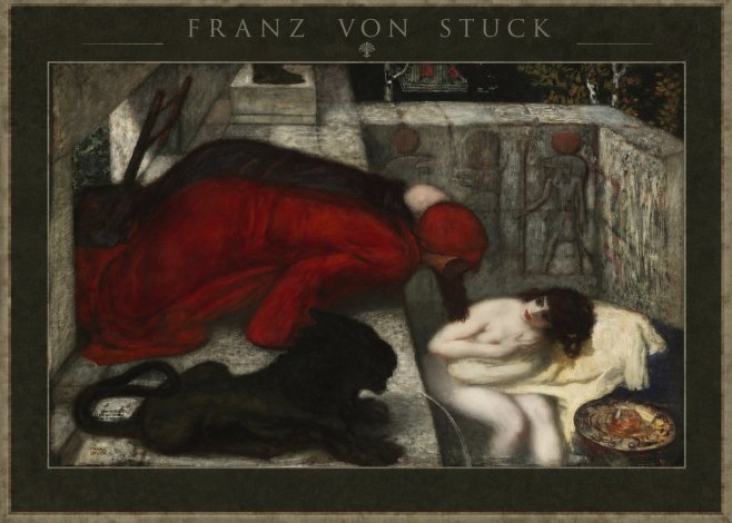 Franz von Stuck Salome No2 - Plakat