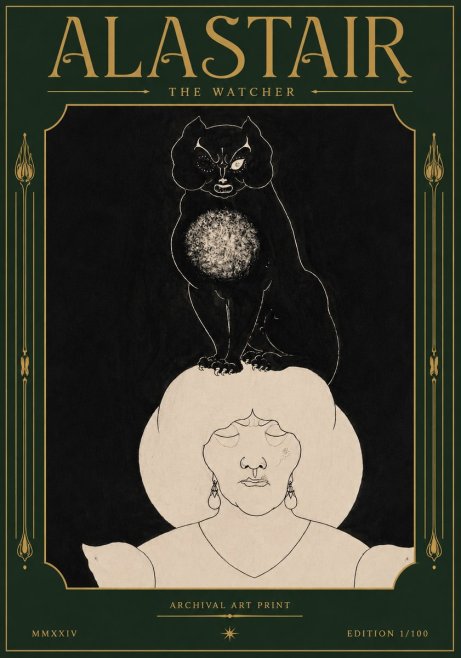 Alastair The Watcher No4 - Plakat
