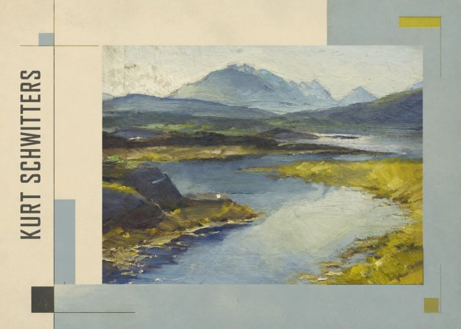 Kurt Schwitters Landschaft No2 - Plakat
