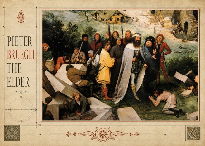 Pieter Bruegel The Blind Leading the Blind III No2 - Plakat