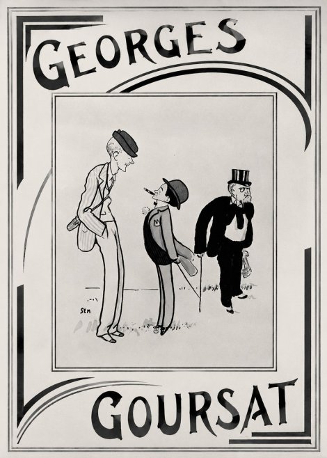 Georges Goursat Georges Goursat V No3 - Plakat