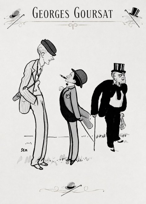 Georges Goursat Georges Goursat V No4 - Plakat