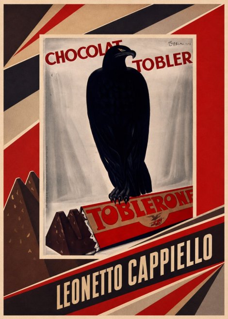 Leonetto Cappiello Chocolat Tobler No6 - Plakat