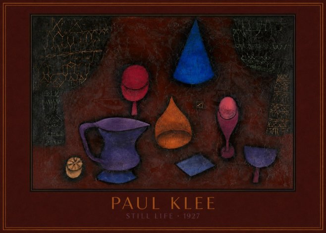 Paul Klee Still Life No3 - Plakat