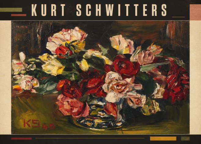 Kurt Schwitters Flower Still Life No3 - Plakat