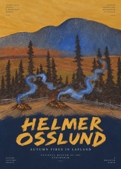 Helmer Osslund Twilight in the North No5 - Plakat
