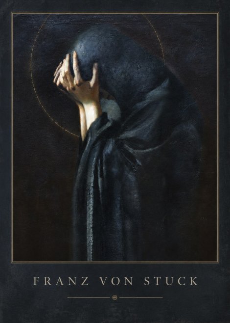 Franz von Stuck The Mourner No4 - Plakat