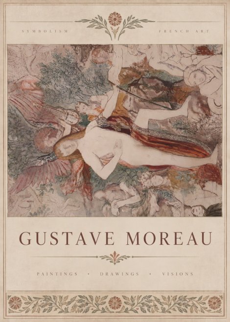 Gustave Moreau The Hymn to Beauty No5 - Plakat