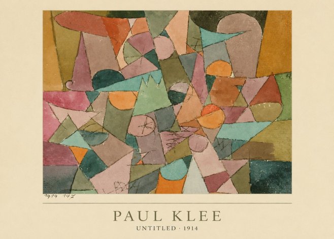 Paul Klee Untitled No5 - Plakat