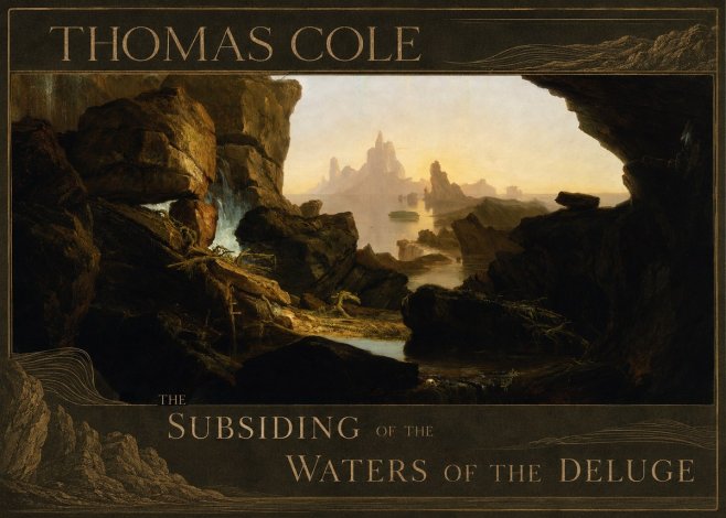 Thomas Cole The Subsiding of the Waters of the Deluge I No3 - Plakat