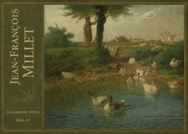 Jean-François Millet La Gardeuse D'oies No2 - Plakat