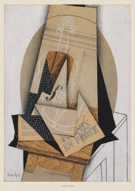 Juan Gris Poèmes En Prose No6 - Plakat
