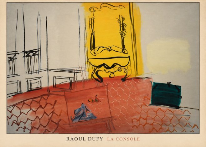 Raoul Dufy La Console No6 - Plakat