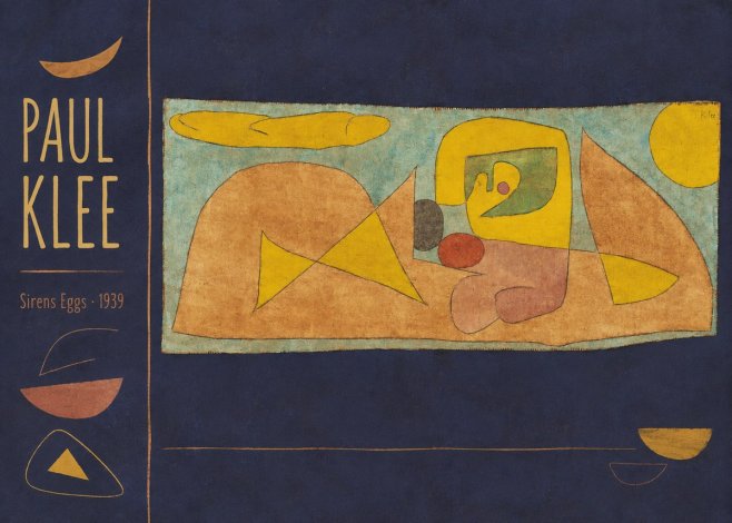 Paul Klee Sirens Eggs No2 - Plakat