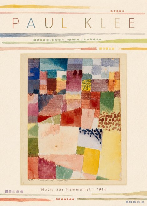Paul Klee Motiv Aus Hammamet No6 - Plakat