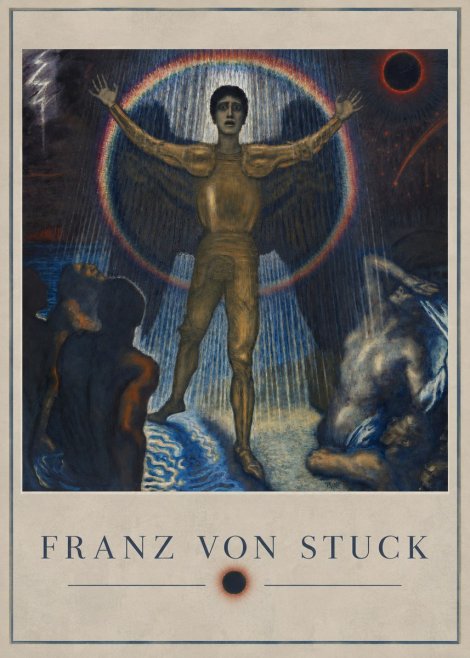 Franz von Stuck Lucifer No2 - Plakat
