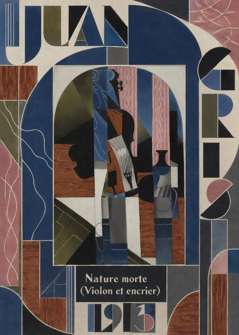 Juan Gris Nature Morte (Violon Et Encrier) No5 - Plakat