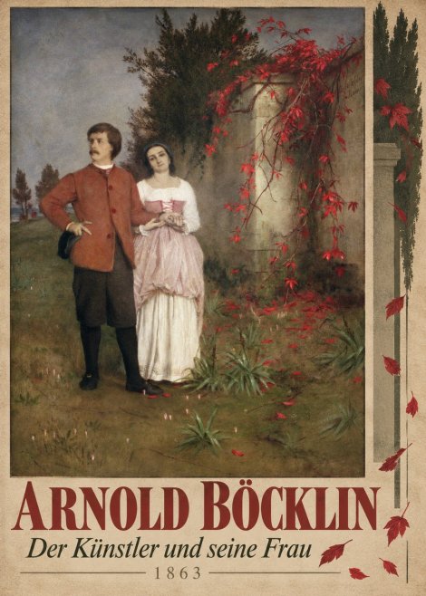 Arnold Böcklin Der Künstler Und Seine Frau No4 - Plakat