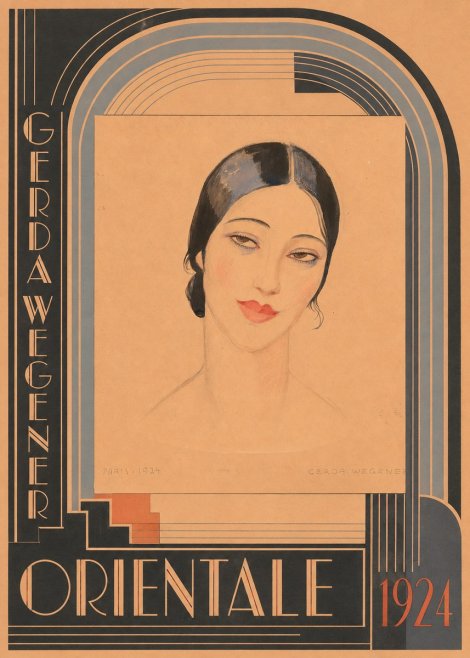 Gerda Wegener Orientale No6 - Plakat