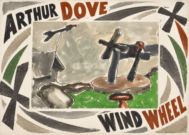Arthur Dove Wind Wheel No6 - Plakat