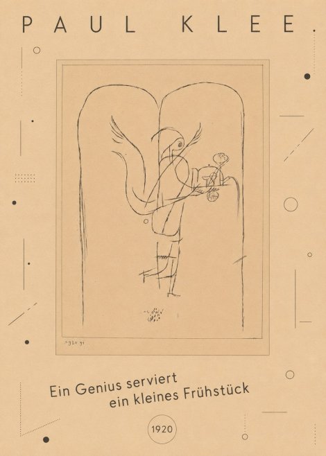 Paul Klee Ein Genius Serviert Ein Kleines Frühstück No3 - Plakat