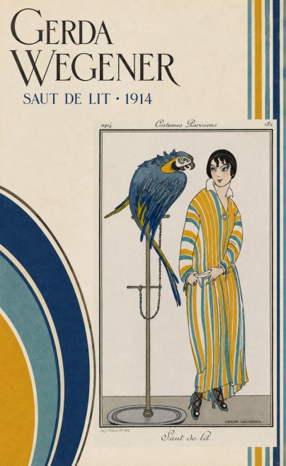 Gerda Wegener Saut De Lit 1914 No6 - Plakat