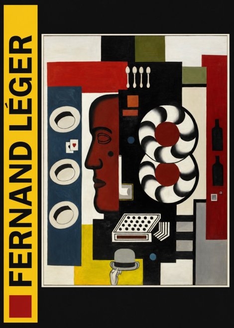 Fernand Léger Composition with Hand and Hats No3 - Plakat