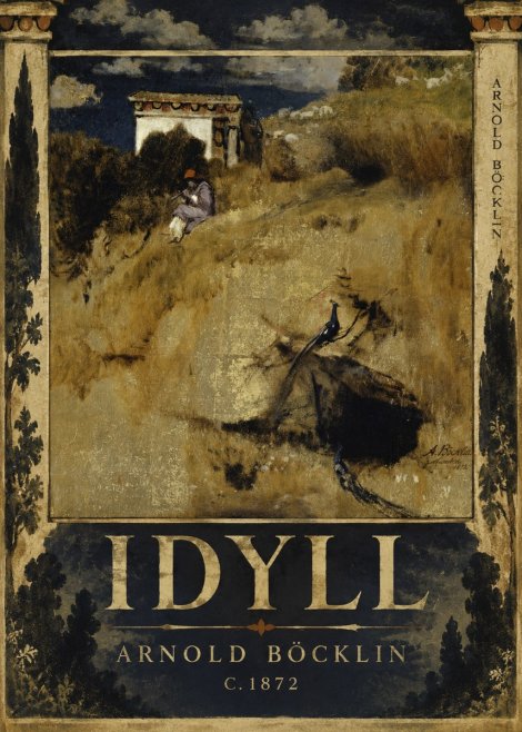 Arnold Böcklin Idyll - Fragment Eines Wandschirms No6 - Plakat