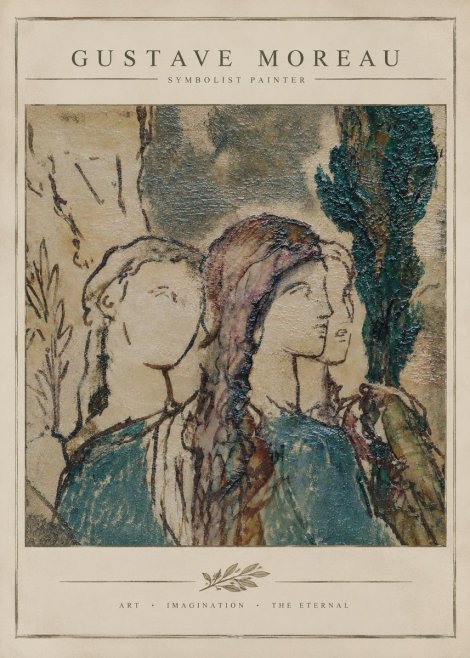 Gustave Moreau Untitled II No2 - Plakat