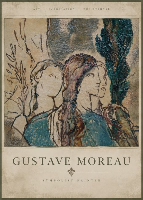 Gustave Moreau Untitled II No6 - Plakat